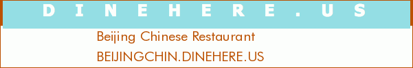 Beijing Chinese Restaurant