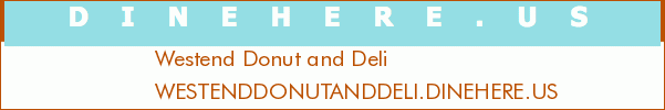 Westend Donut and Deli