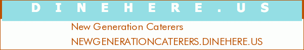 New Generation Caterers