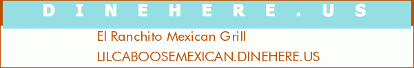El Ranchito Mexican Grill