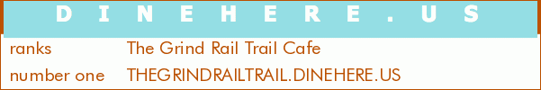 The Grind Rail Trail Cafe