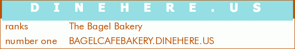 The Bagel Bakery