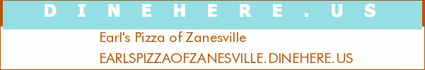 Earl's Pizza of Zanesville