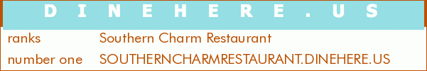Southern Charm Restaurant