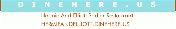 Hermie And Elliott Sadler Restaurant