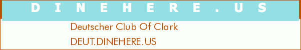 Deutscher Club Of Clark