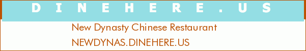 New Dynasty Chinese Restaurant