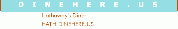 Hathaway's Diner