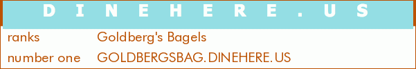 Goldberg's Bagels