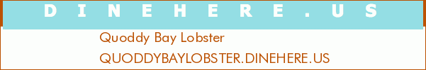 Quoddy Bay Lobster