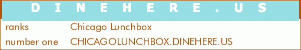 Chicago Lunchbox