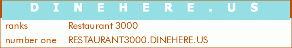 Restaurant 3000