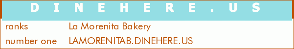 La Morenita Bakery