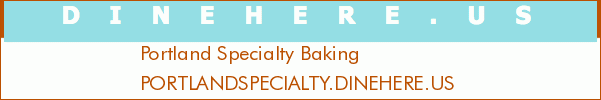 Portland Specialty Baking