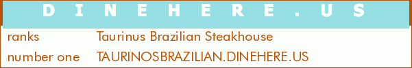Taurinus Brazilian Steakhouse