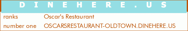 Oscar's Restaurant