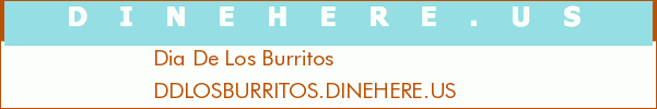 Dia De Los Burritos