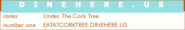 Under The Cork Tree