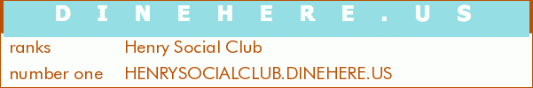 Henry Social Club