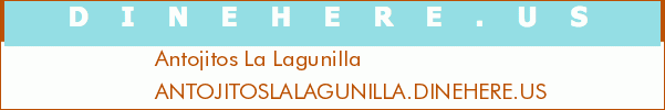 Antojitos La Lagunilla