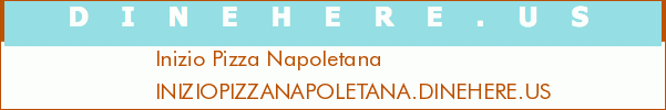 Inizio Pizza Napoletana