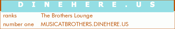 The Brothers Lounge