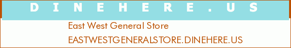 East West General Store
