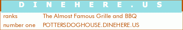 The Almost Famous Grille and BBQ