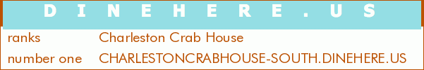 Charleston Crab House