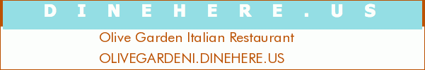 Olive Garden Italian Restaurant