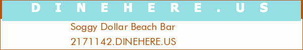 Soggy Dollar Beach Bar