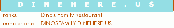 Dino's Family Restaurant