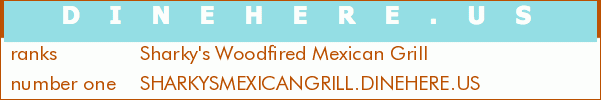 Sharky's Woodfired Mexican Grill