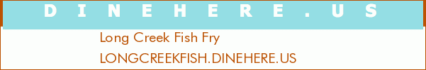 Long Creek Fish Fry