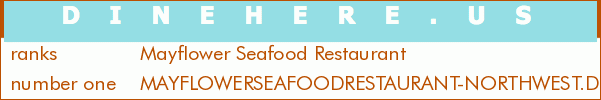 Mayflower Seafood Restaurant