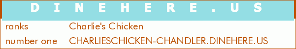 Charlie's Chicken