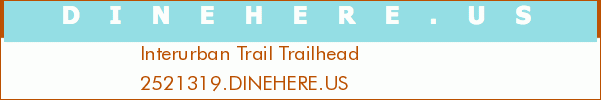 Interurban Trail Trailhead