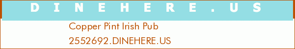 Copper Pint Irish Pub
