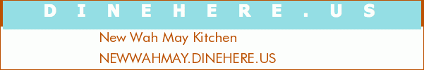 New Wah May Kitchen