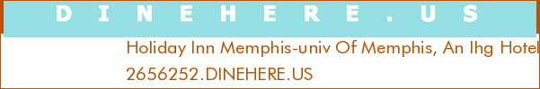 Holiday Inn Memphis-univ Of Memphis, An Ihg Hotel
