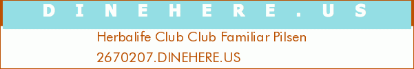 Herbalife Club Club Familiar Pilsen