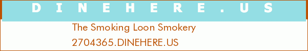 The Smoking Loon Smokery