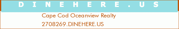 Cape Cod Oceanview Realty