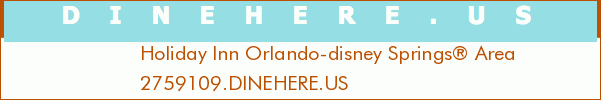 Holiday Inn Orlando-disney Springs® Area