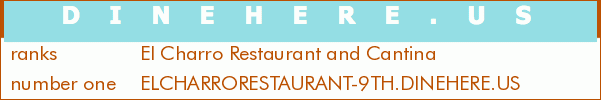 El Charro Restaurant and Cantina