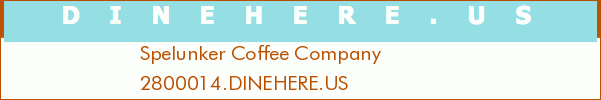 Spelunker Coffee Company