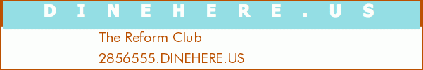 The Reform Club