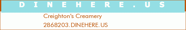 Creighton's Creamery