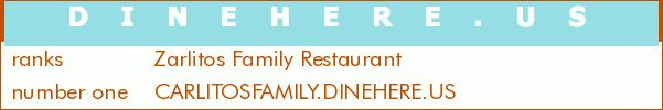 Zarlitos Family Restaurant