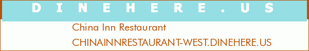 China Inn Restaurant